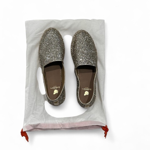Bobbie’s Silver Glitter Espadrilles - Picture 3 of 5
